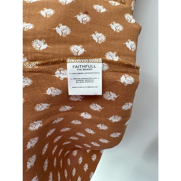 Faithfull The Brand REVOLVE Skirt Batik Bali Set Size Small - Picture 4 of 11